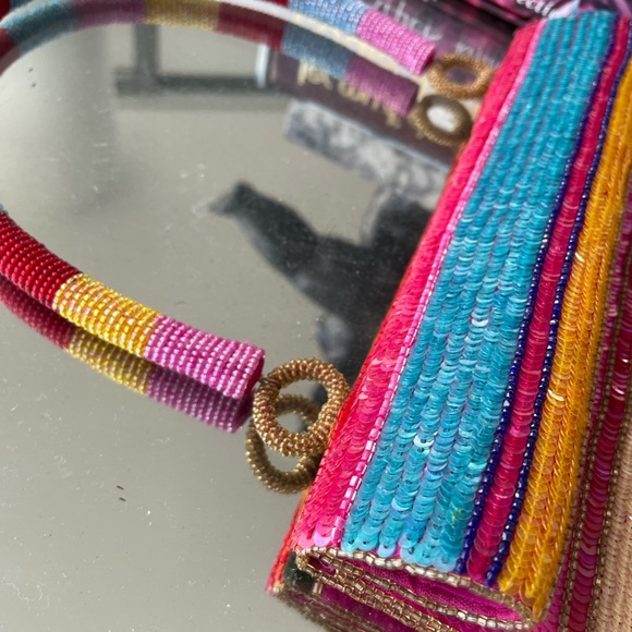 Absolutely stunning one of a kind Nina Gill vintage purse - Picture 6 of 15